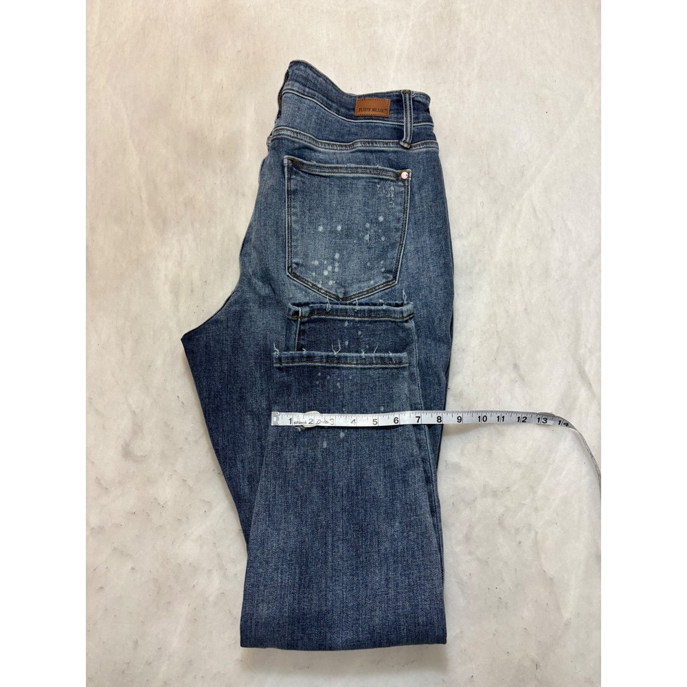 Judy Blue Los Angeles Boyfriend Fit Distressed Wash Jeans Size 16W - Picture 10 of 10